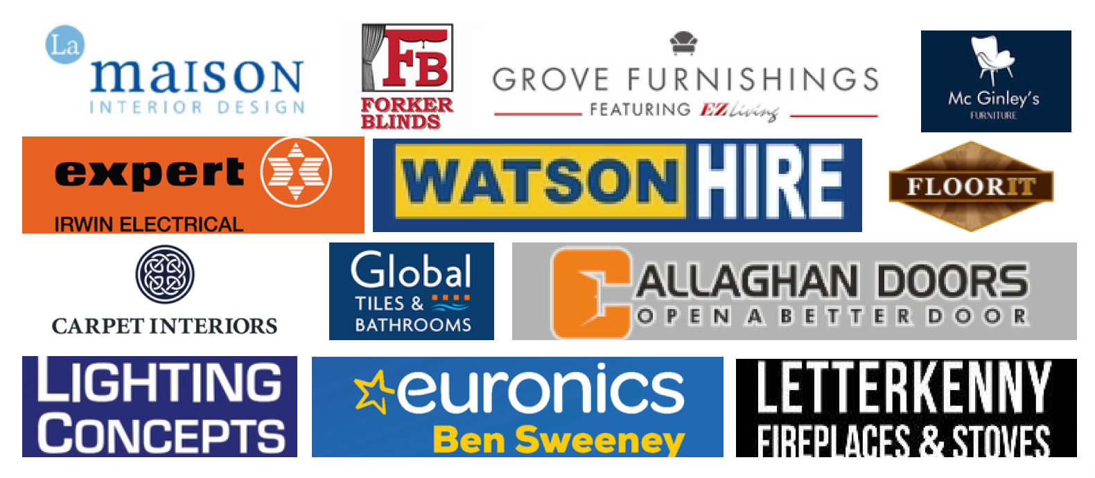 Rebuild My House Supplier Logos Rebuild My House Supplier Logos