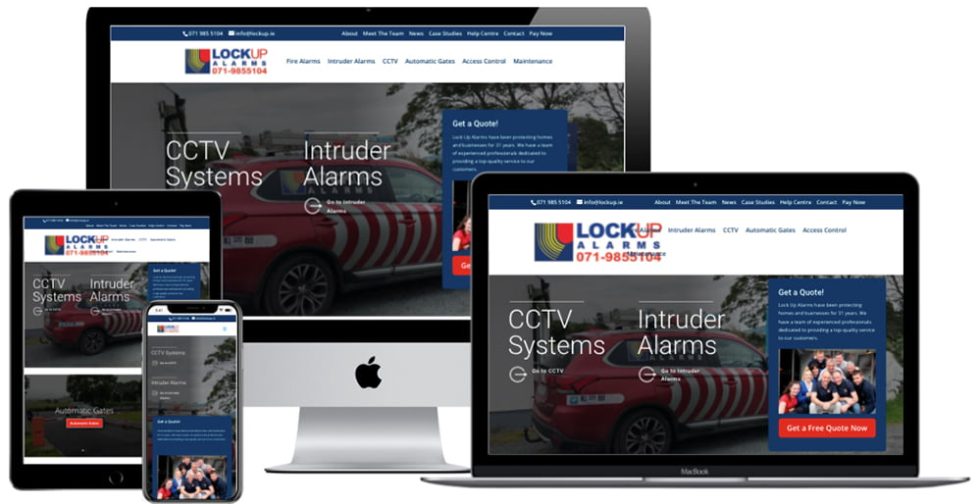 Lockup Alarms website in Sligo, Leitrim, Cavan and