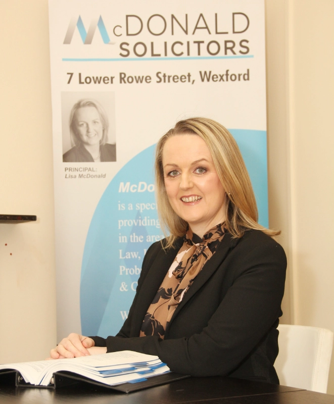Lisa McDonald Principal Solicitor Wexford Solicitors Ireland Lisa McDonald Principal Solicitor Wexford Solicitors Ireland